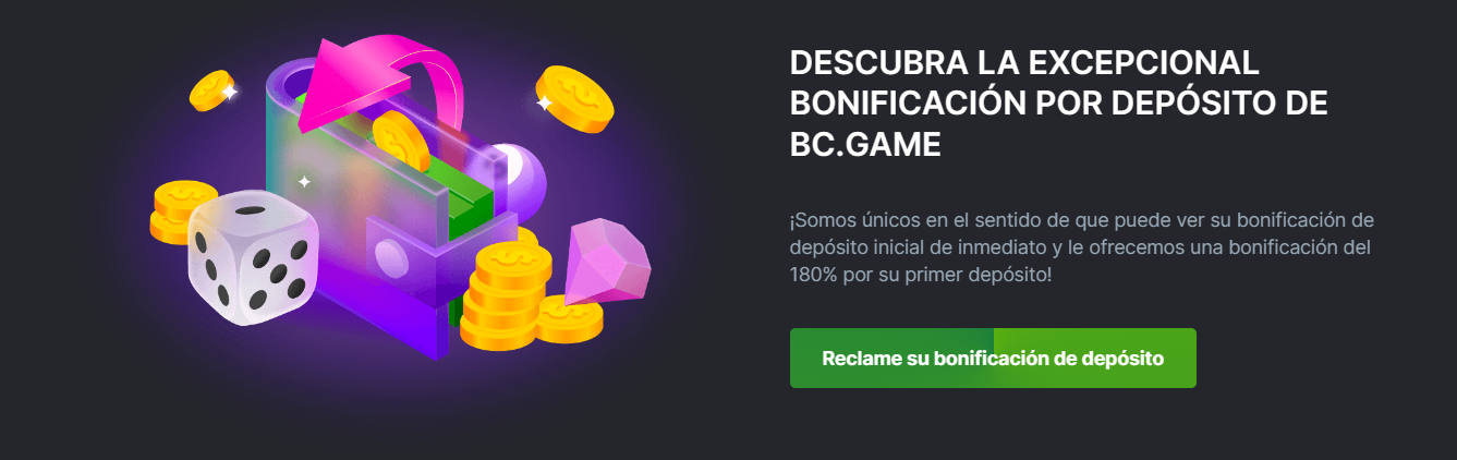 Requisitos del bono de bienvenida en BC.Game